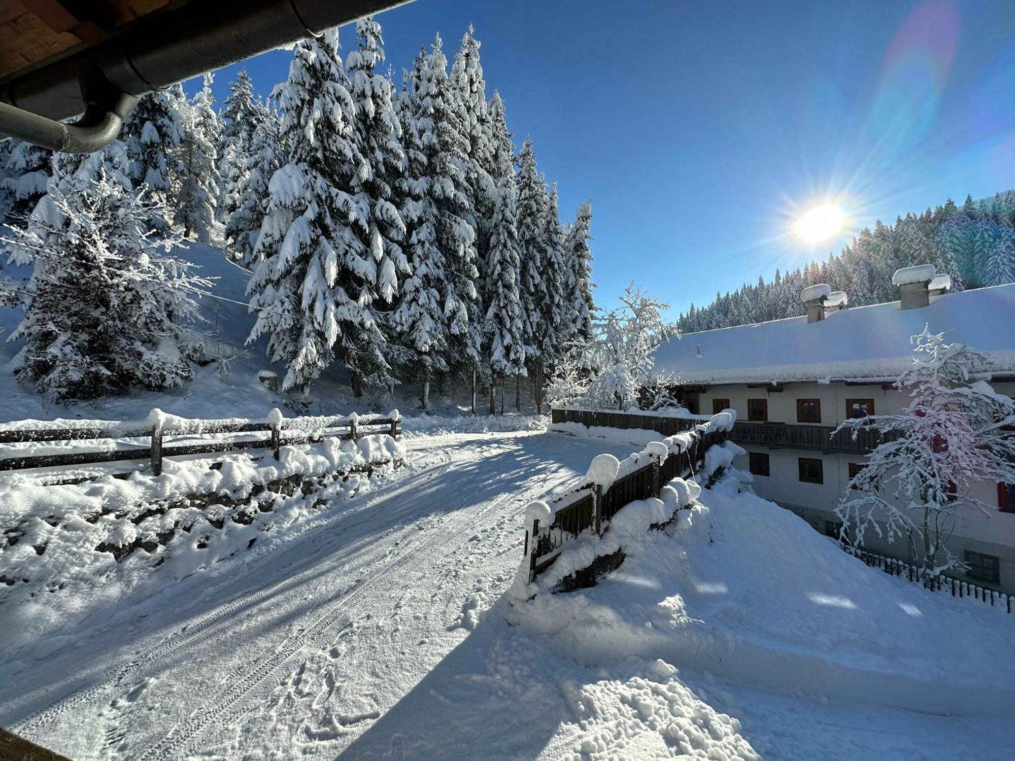Haus Luxer Apartamento Auffach Exterior foto